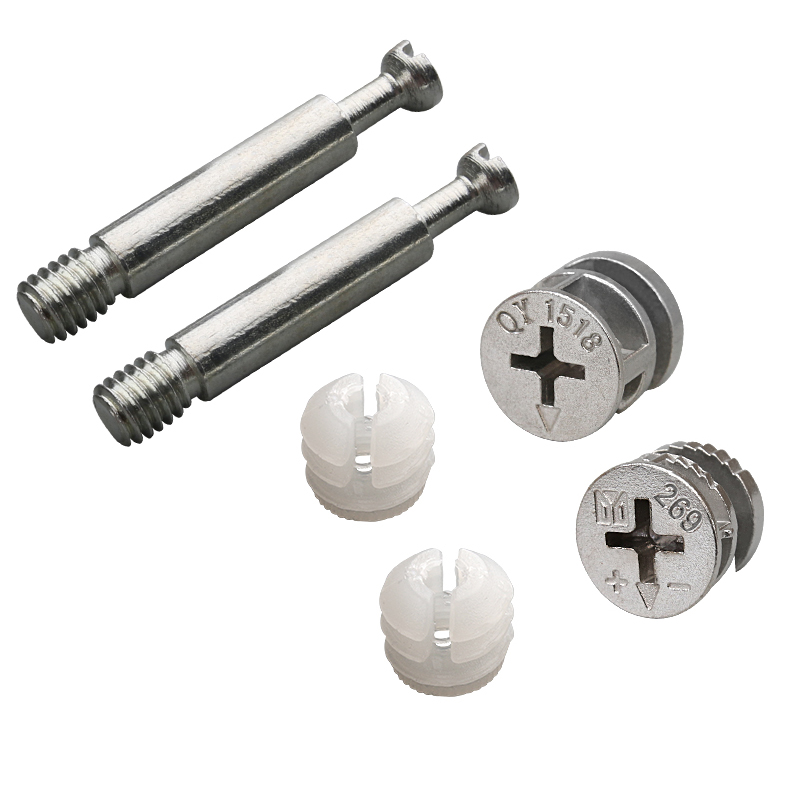 Furniture Joinery Hardware - 20 Sets 3-in-1 Cam Lock Nut
