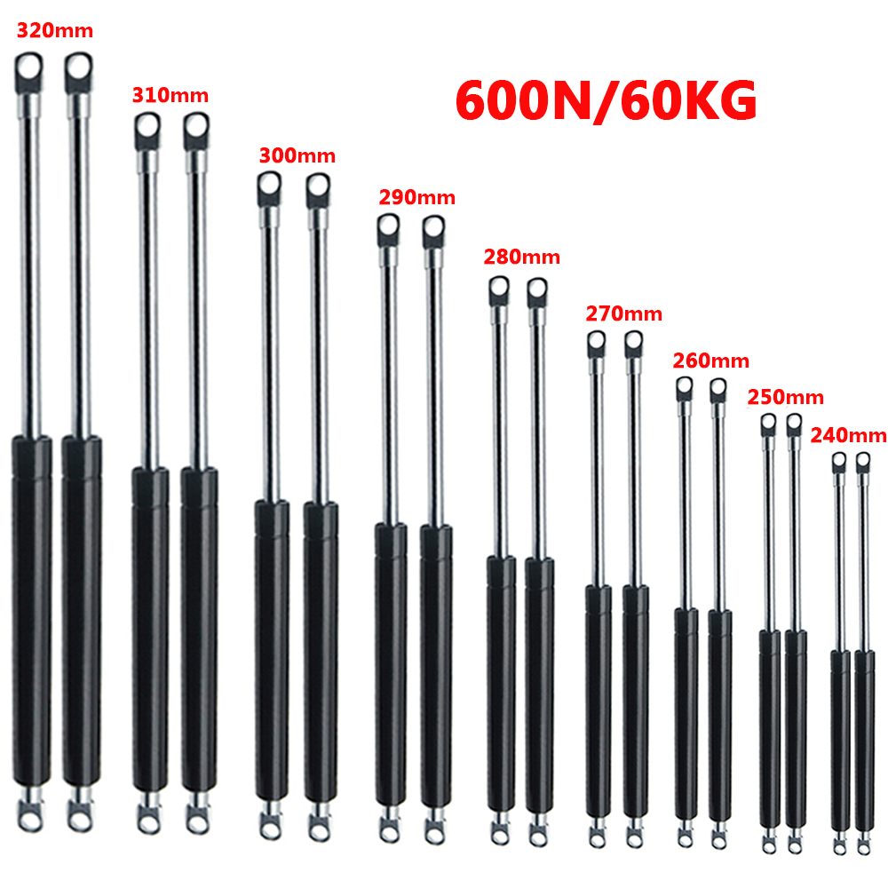 Furniture Hardware In China - 2PCS 600N/60KG 240-320mm Universal Lift Struts