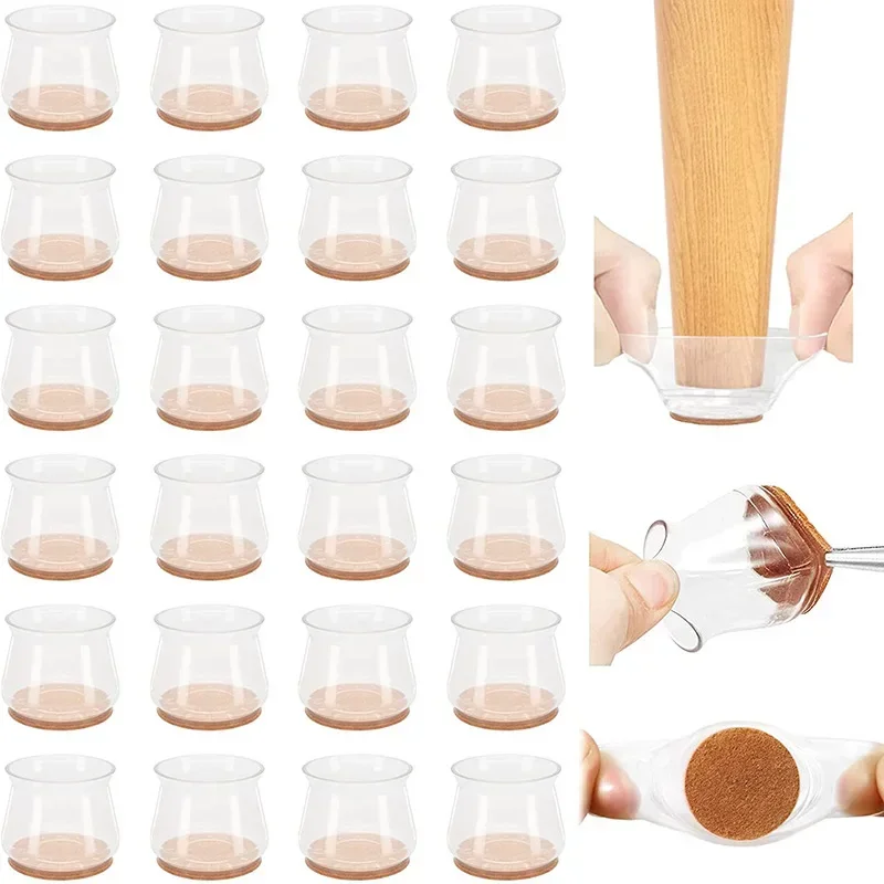 Furniture Hardware Feet - 4/16pcs Chair Leg Caps Rubber Feet
