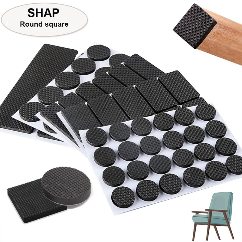 Furniture Hardware Feet - Table Leg Protectors, Anti-Scratch Leg Pads,