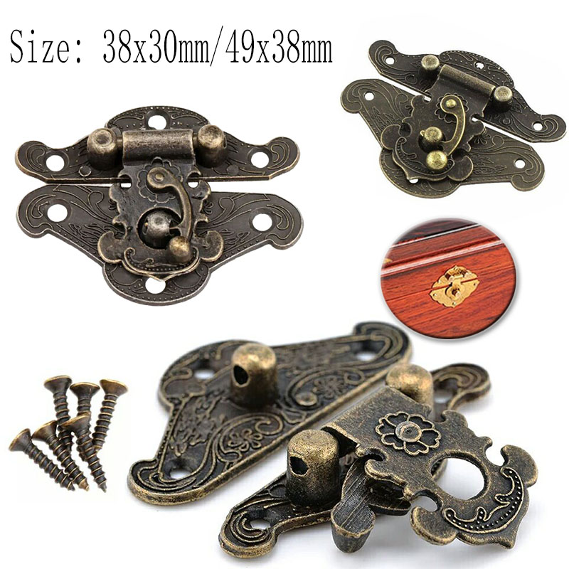 Furniture Hardware Wood - 5/10pcs Vintage Metal Hardware Furniture Wooden