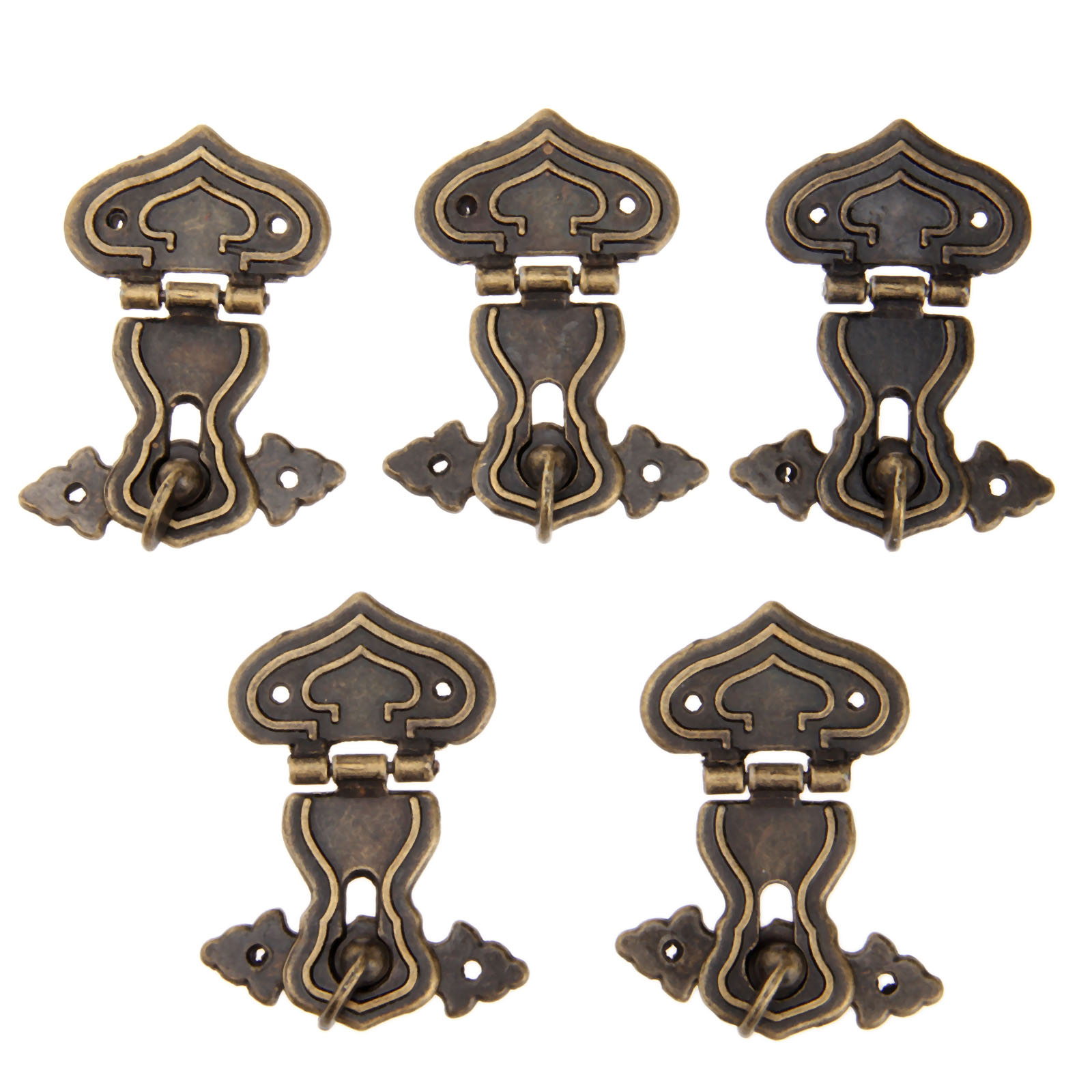 Furniture Hardware Wood - 5Pcs 63x47mm Antique Metal Lock Decorative