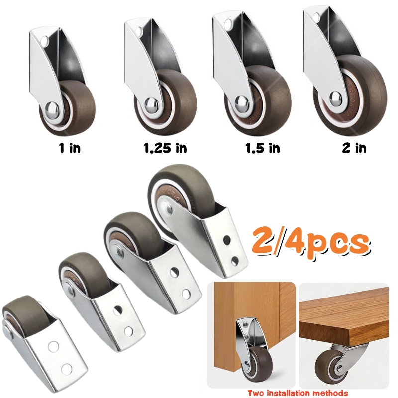Furniture Hardware Types - 2/4pcs New J-Type Door Bottom Support