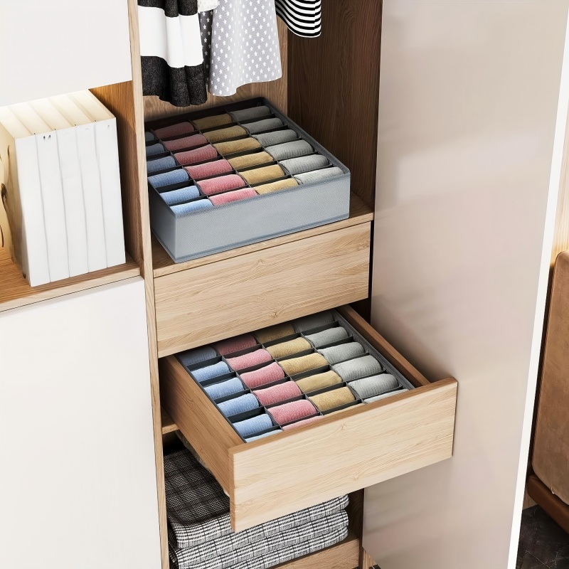 24 Grid Foldable Storage Organ - Drawer Organizer Peg 评论和价格