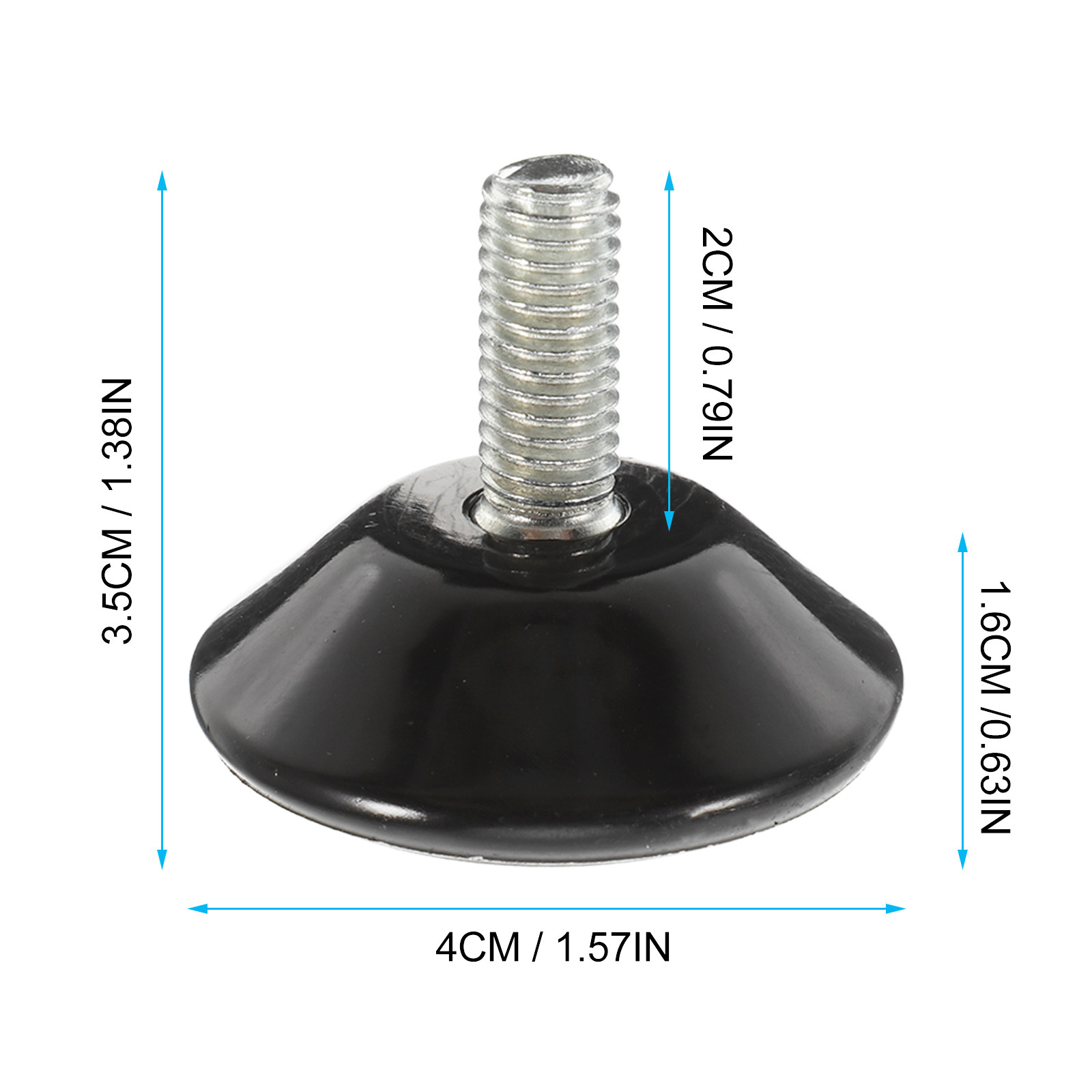 6Pcs Adjustable Furniture Leve - Furniture Screw Type 评论和价格