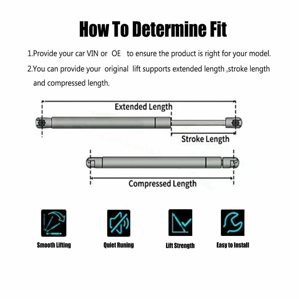 2PCS 150-230mm 200N/20KG Lift  - Furniture Hardware In China 评论和价格