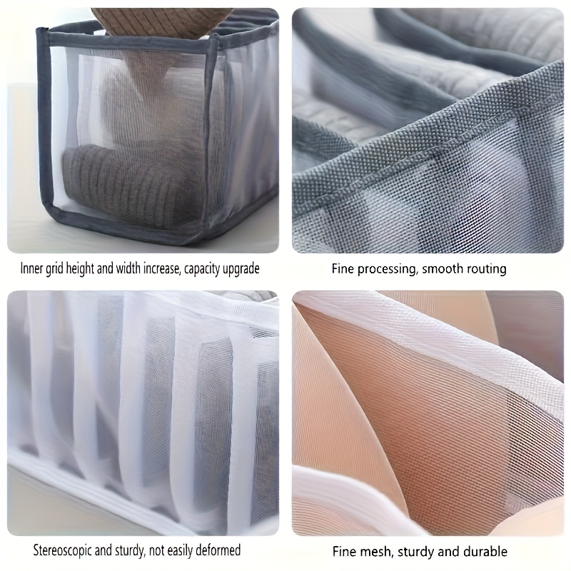 7 Grids Underwear Drawer Organ - Drawer Organizer Peg 评论和价格