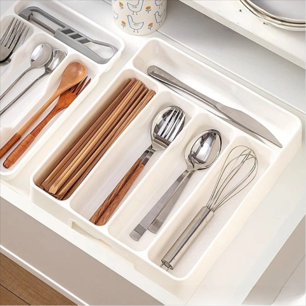 Quality 4/5 Compartments Cutle - Drawer Organizer Peg 评论和价格