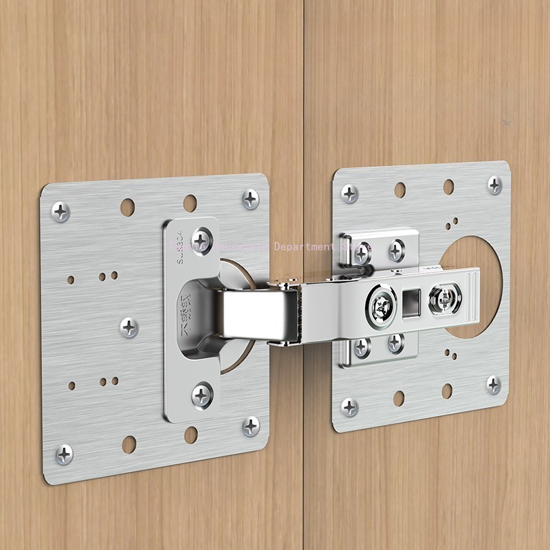 2/10Sets Hinge Repair Plate Ki - Furniture Hardware Fixing Screws 评论和价格
