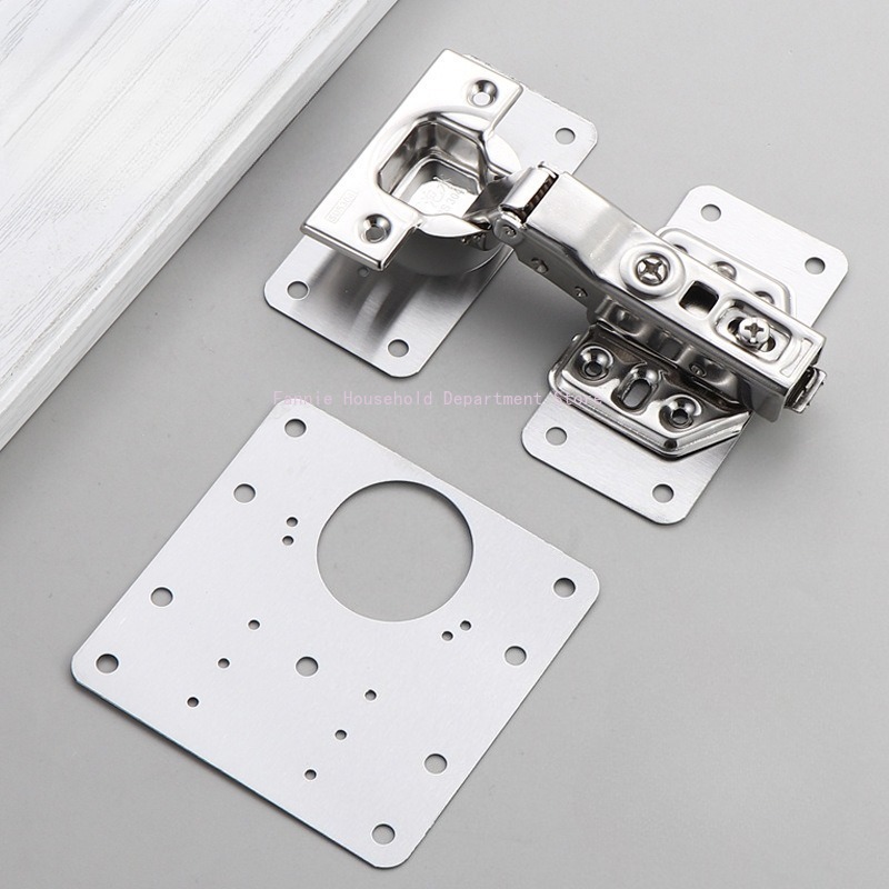 2/10Sets Hinge Repair Plate Ki - Furniture Hardware Fixing Screws 评论和价格