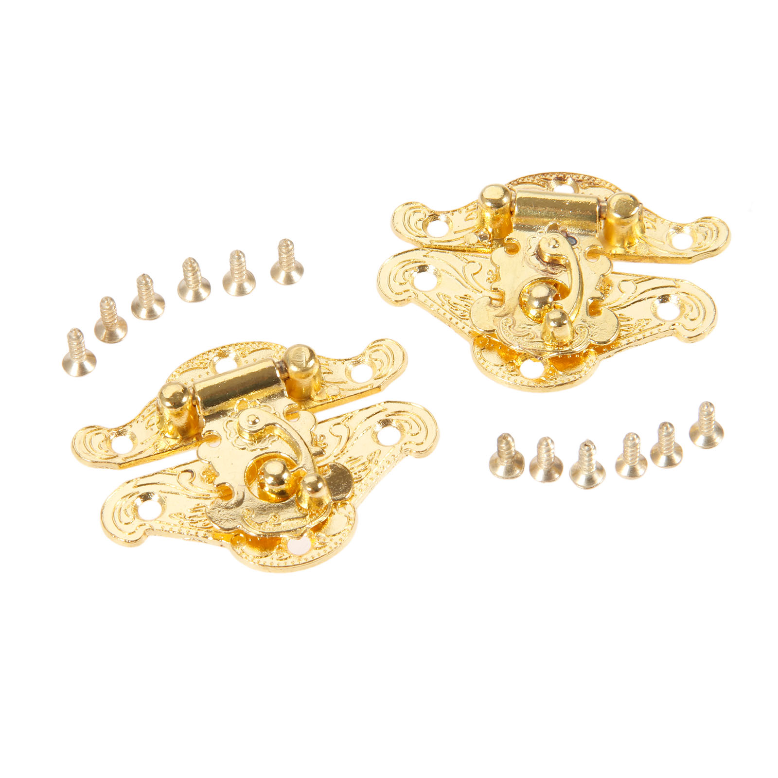 DRELD 2Pcs Antique Gold Box La - Furniture Hardware Gold 评论和价格