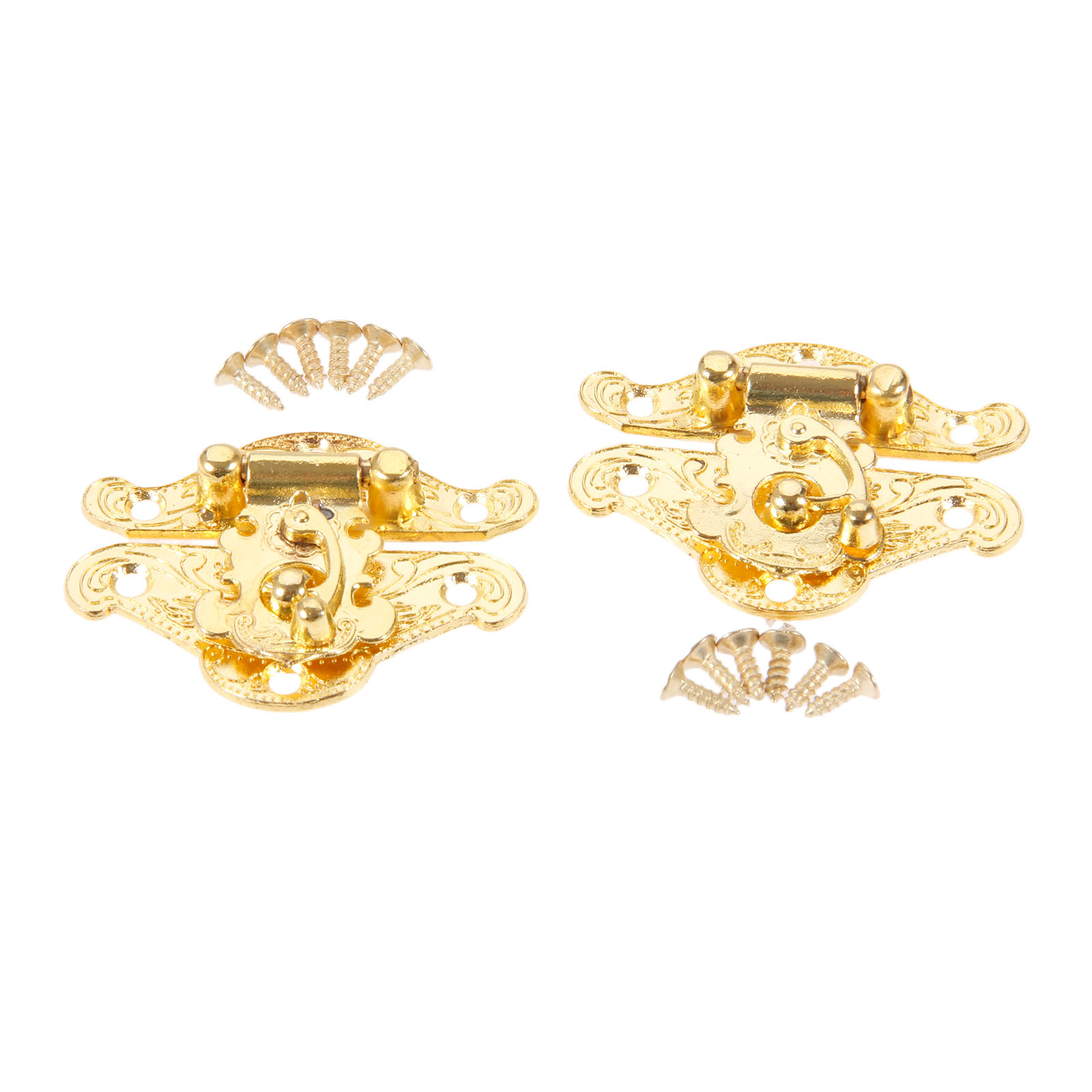 DRELD 2Pcs Antique Gold Box La - Furniture Hardware Gold 评论和价格