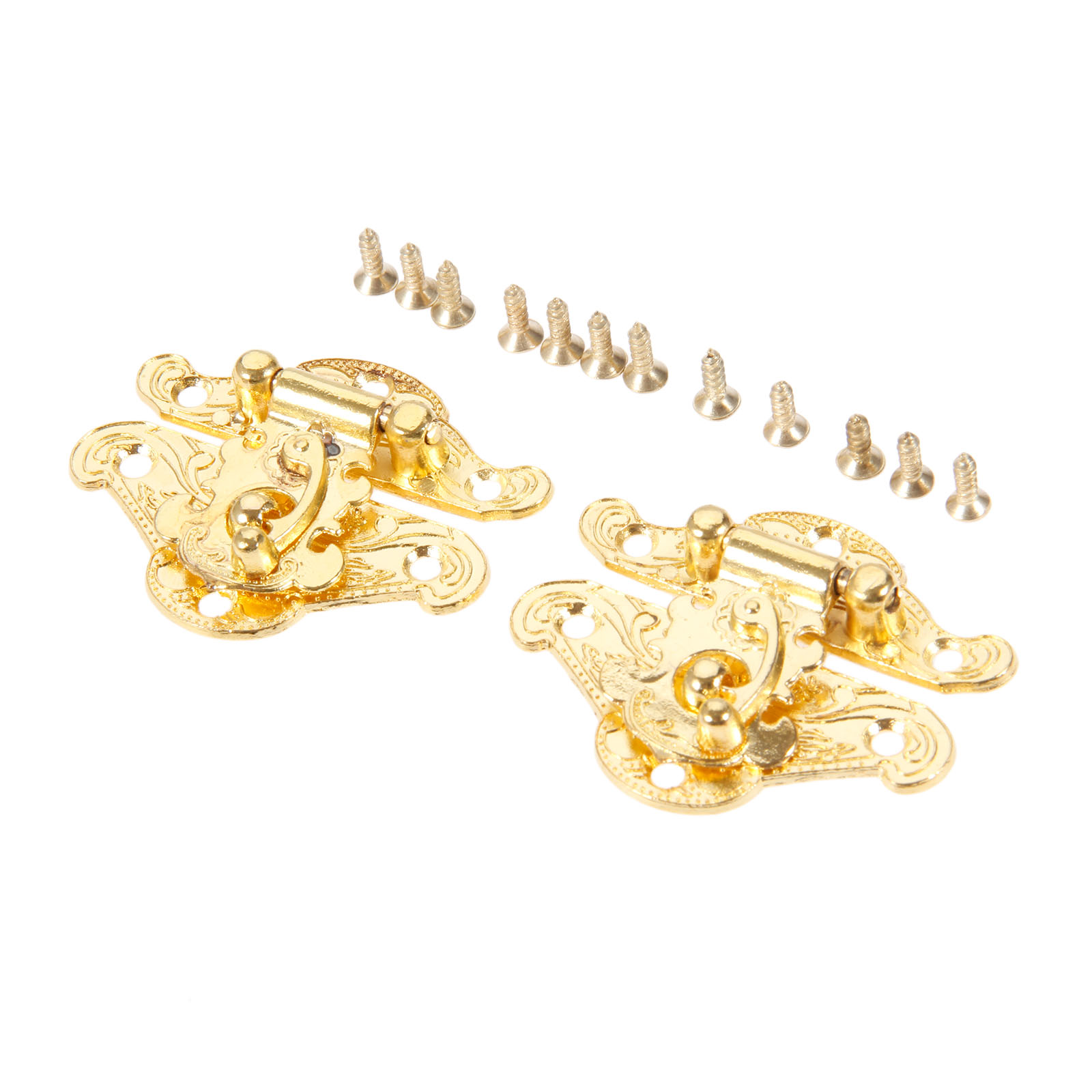 DRELD 2Pcs Antique Gold Box La - Furniture Hardware Gold 评论和价格