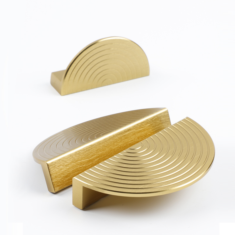 BaiNong brass cabinet pulls go - Furniture Hardware Gold 评论和价格