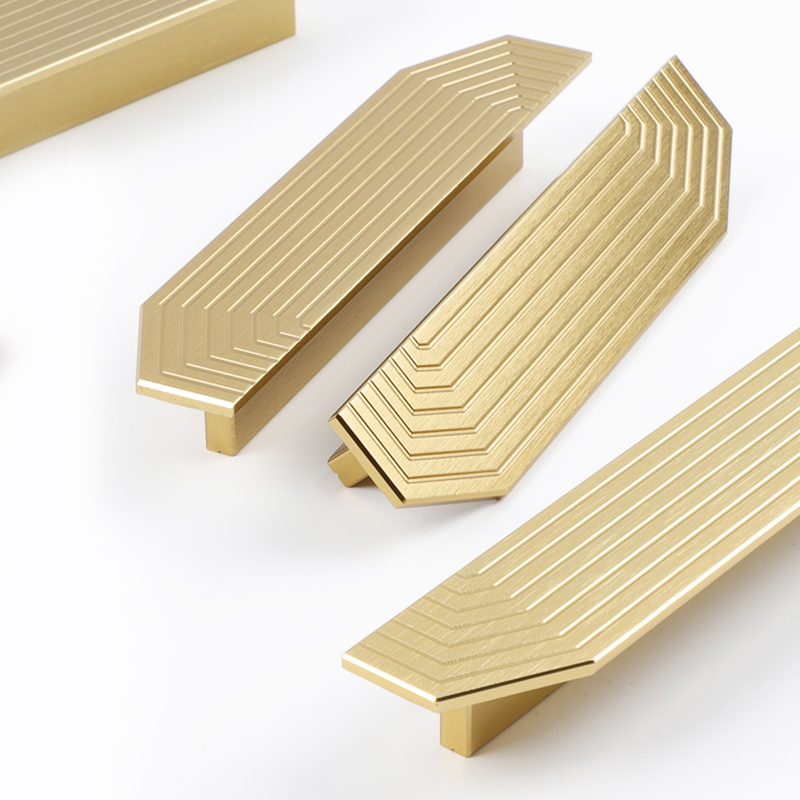 BaiNong brass cabinet pulls go - Furniture Hardware Gold 评论和价格