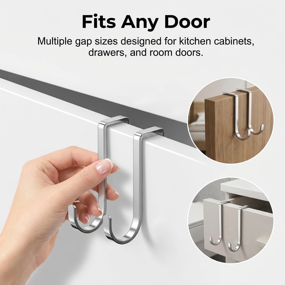 Stainless Steel Double S-Shape - Drawer Organizer Peg 评论和价格