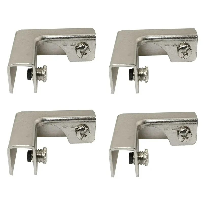 4Pcs L Type Glass Fixing Clip  - Furniture Hardware Types 评论和价格
