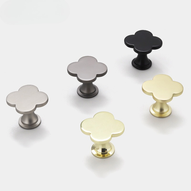 Four-leaf clover color single  - Furniture Hardware Gold 评论和价格