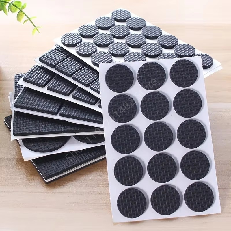 2-48Pc Self Adhesive Black Fur - Furniture Hardware Feet 评论和价格