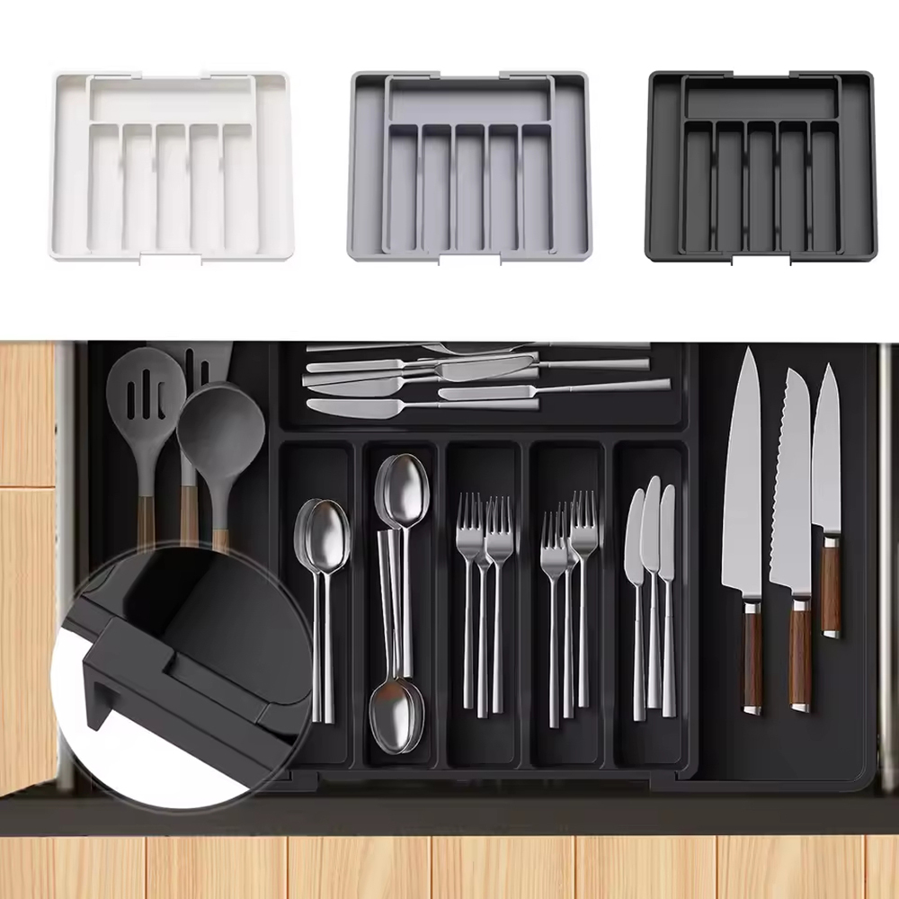Adjustable Flatware Organizer  - Drawer Organizer Peg 评论和价格