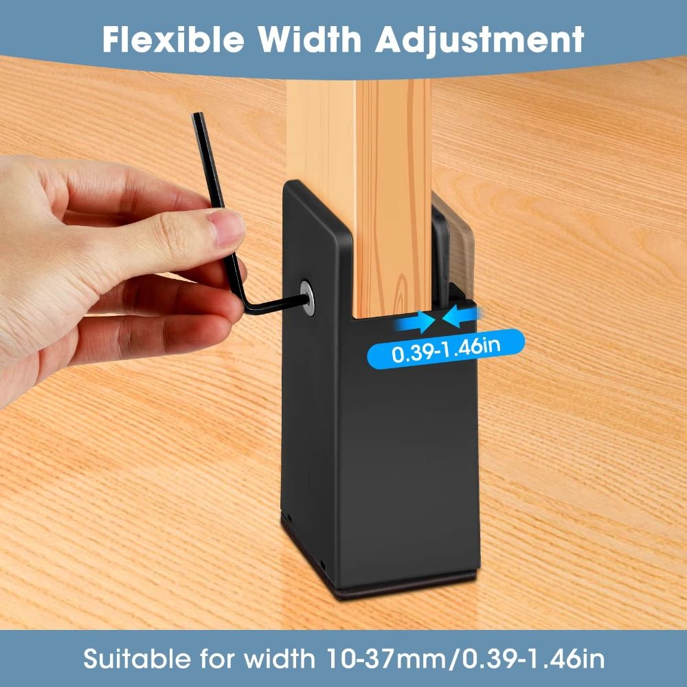 Splint-type Chair Feet Riser S - Furniture Screw Type 评论和价格