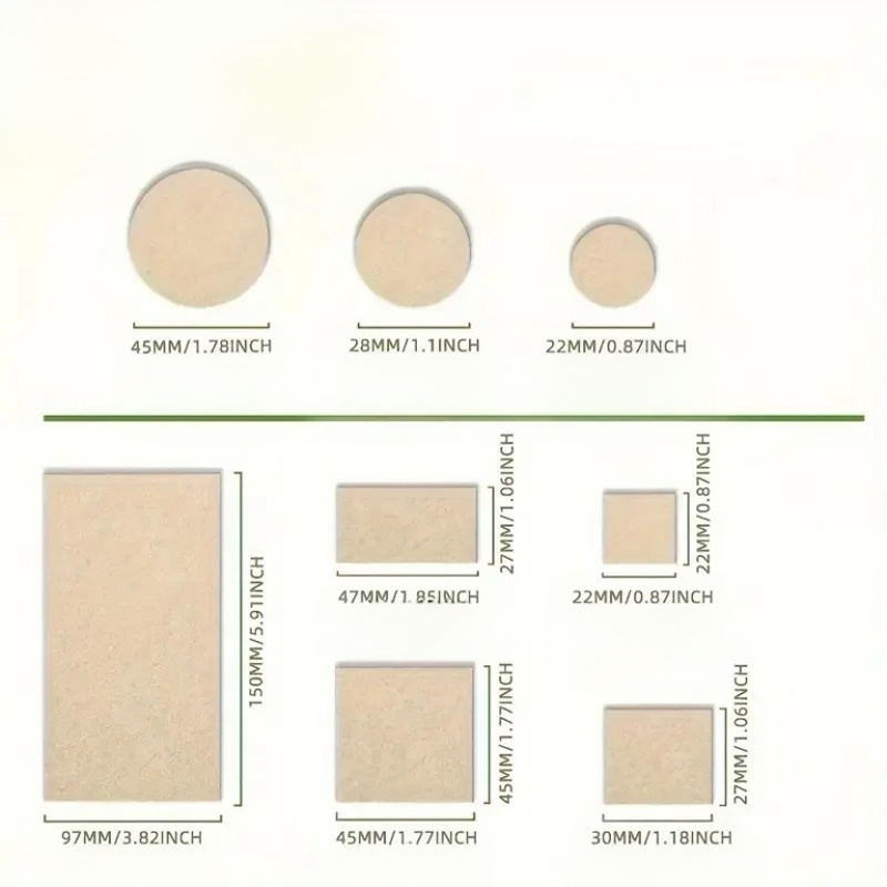 Self Adhesive Felt Furniture P - Furniture Hardware Feet 评论和价格