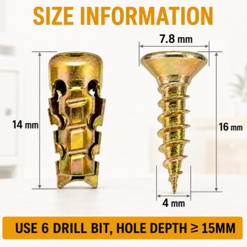 Short Expansion Screw Set Cabi - Furniture Hardware In China 评论和价格