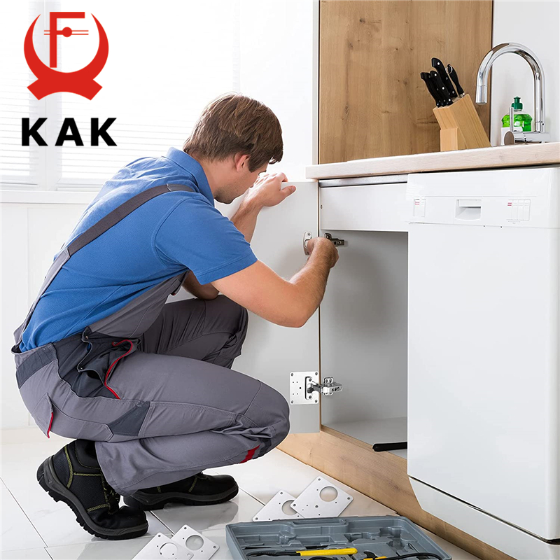 KAK 8pcs Hinge Repair Plate Br - Furniture Hardware Fixing Screws 评论和价格