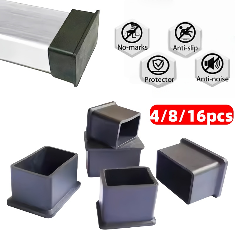 4/8/16pcs PVC Chair Leg Caps F - Furniture Hardware Feet 评论和价格