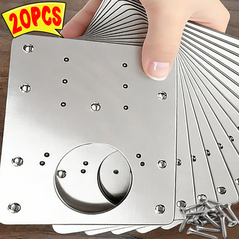 Square Cabinet Hinge Repair Pl - Furniture Hardware Fixing Screws 评论和价格