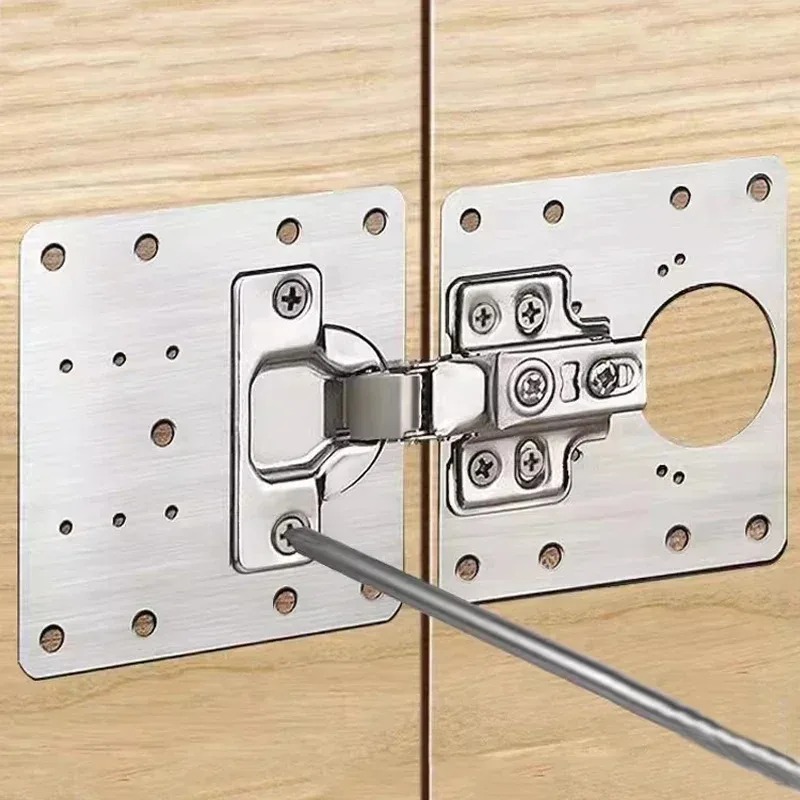 Square Cabinet Hinge Repair Pl - Furniture Hardware Fixing Screws 评论和价格