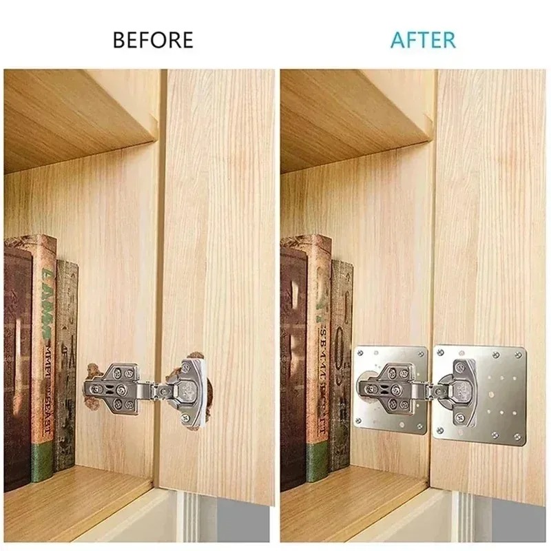 Square Cabinet Hinge Repair Pl - Furniture Hardware Fixing Screws 评论和价格