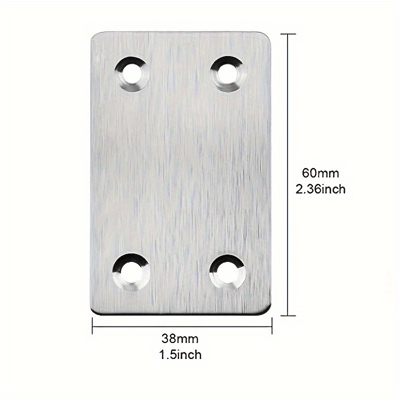 Flat support piece, straight t - Furniture Screw Type 评论和价格