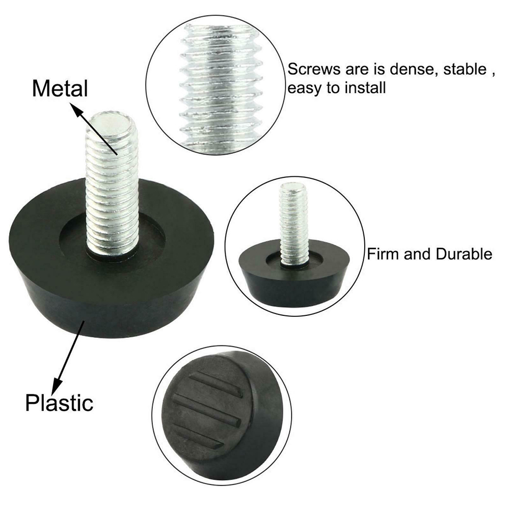 20 Pcs M6 Screw Type Leveling  - Furniture Screw Type 评论和价格