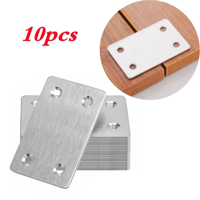 10Pcs Stainless Steel Flat Ang - Furniture Joinery Hardware 评论和价格