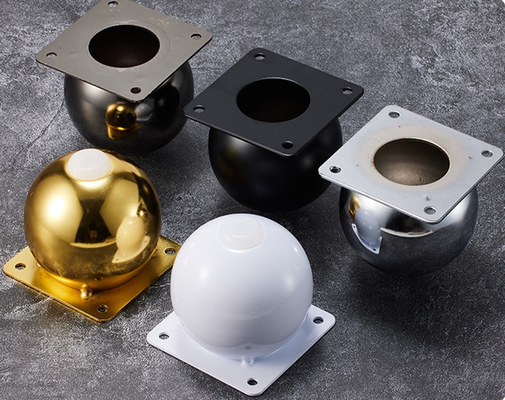 4Pcs Steel Ball Shaped Furnitu - Furniture Hardware Feet 评论和价格