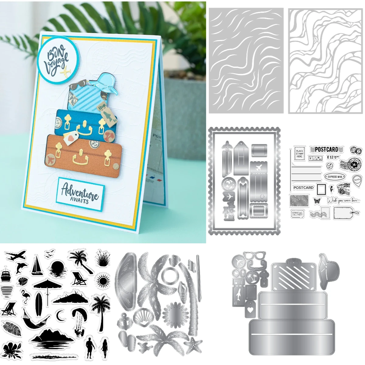 Island Paradise Scene Stamp Se - Furniture Paradise & Hardware Ghaziabad Photos 评论和价格
