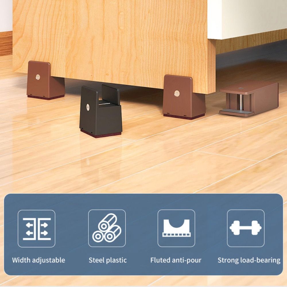 Splint-type Chair Feet Riser S - Furniture Screw Type 评论和价格