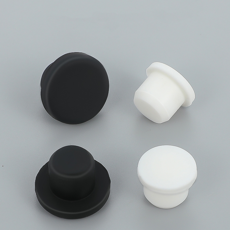 Black White Silicone Solid Plu - Furniture Screw Type 评论和价格