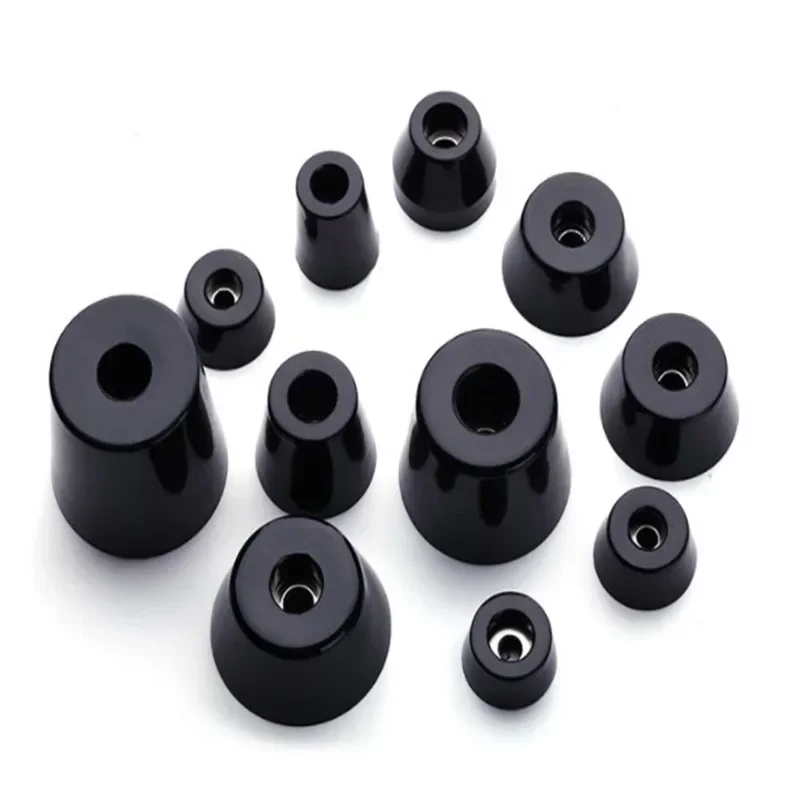 8pcs Black Rubber Feet Chair F - Furniture Hardware Feet 评论和价格