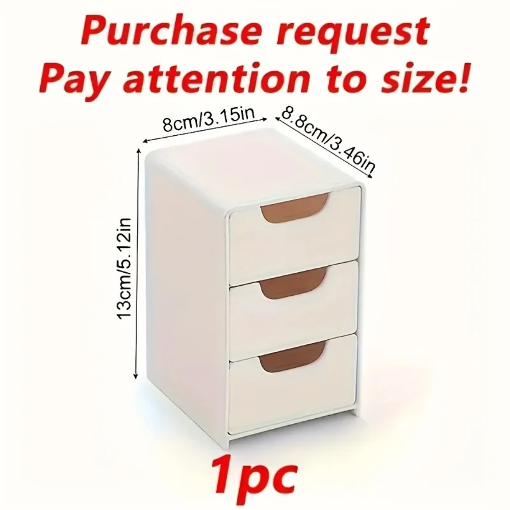 Chic 3-Tier Desk Organizer wit - Drawer Organizer Peg 评论和价格