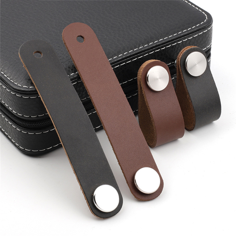 Leather Knobs Cabinet Wardrobe - Furniture Hardware In China 评论和价格