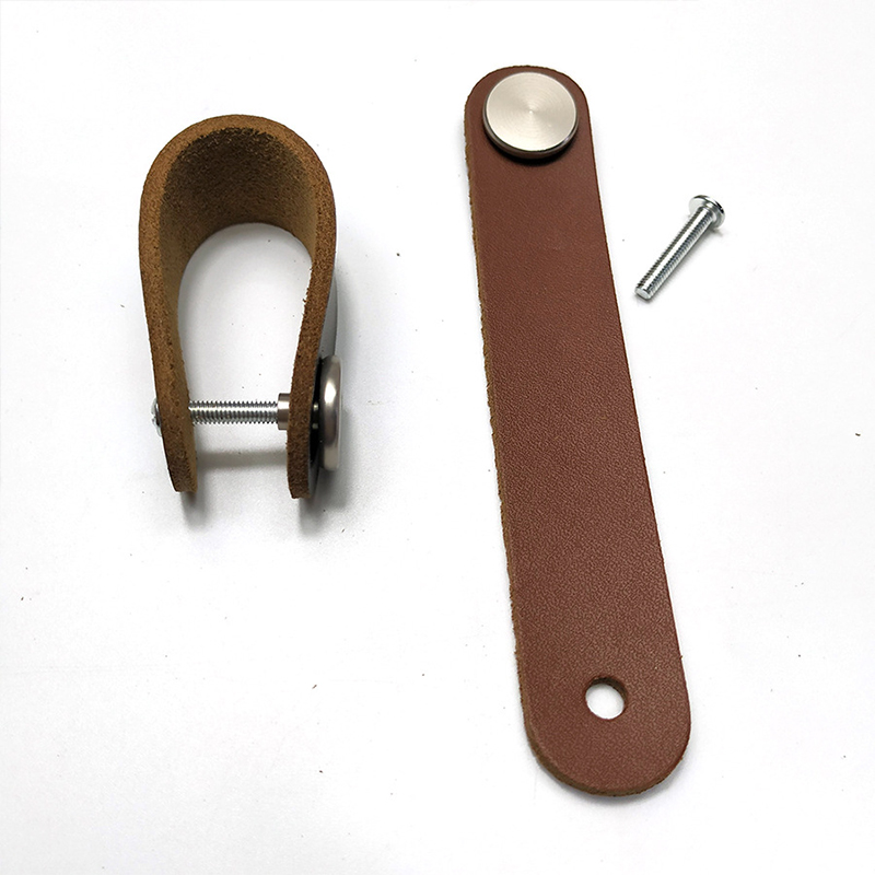 Leather Knobs Cabinet Wardrobe - Furniture Hardware In China 评论和价格
