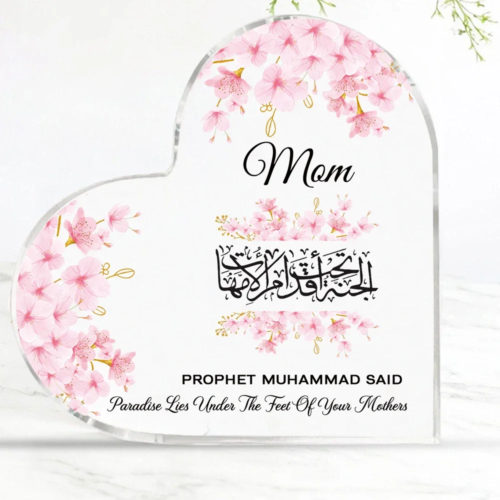Heart Acrylic Desk Plaque Mom  - Furniture Paradise & Hardware Ghaziabad Photos 评论和价格