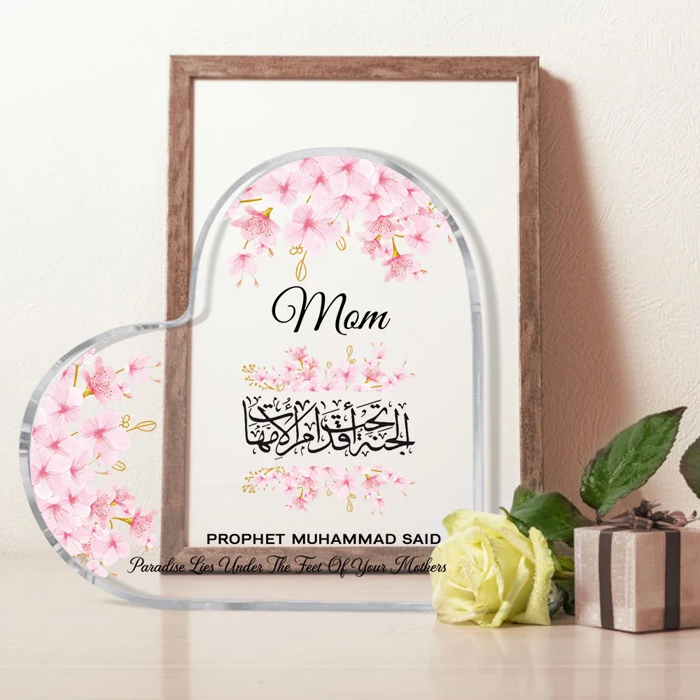 Heart Acrylic Desk Plaque Mom  - Furniture Paradise & Hardware Ghaziabad Photos 评论和价格