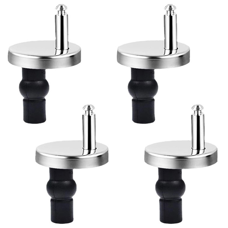 2Pcs Toilet Seat Top Fix Hinge - Furniture Screw Type 评论和价格