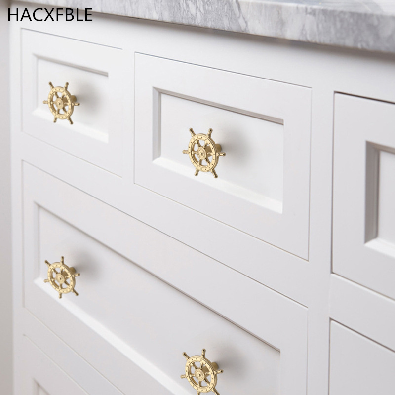 Navigation Decoration Ship Anc - Furniture Hardware Gold 评论和价格