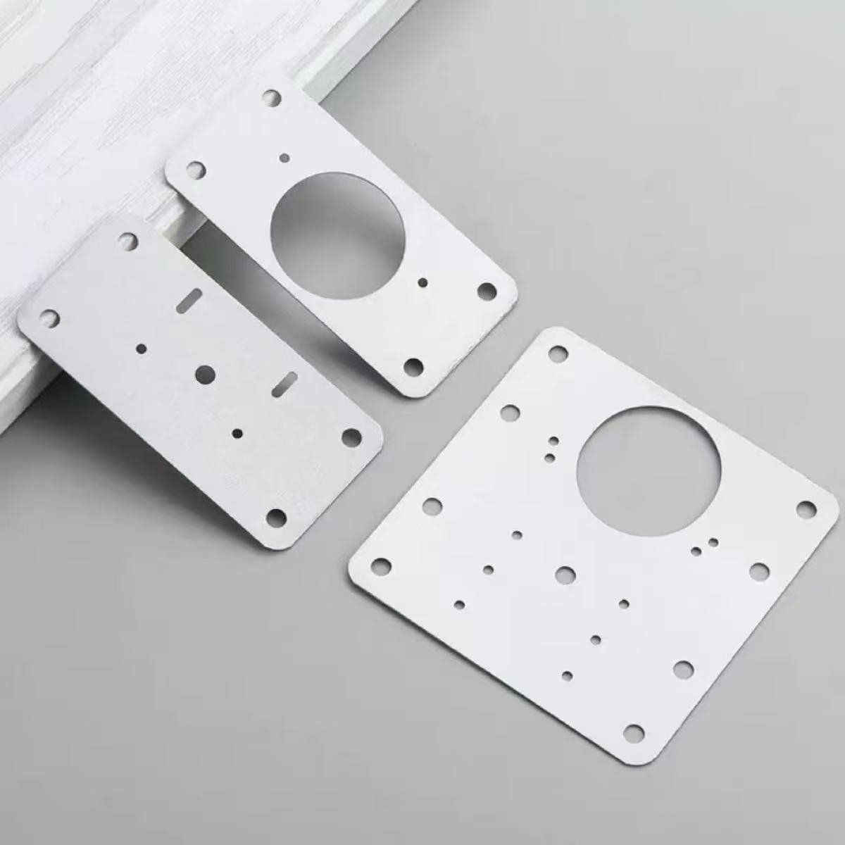Hinge Repair Plate Kitchen Cab - Furniture Hardware Fixing Screws 评论和价格