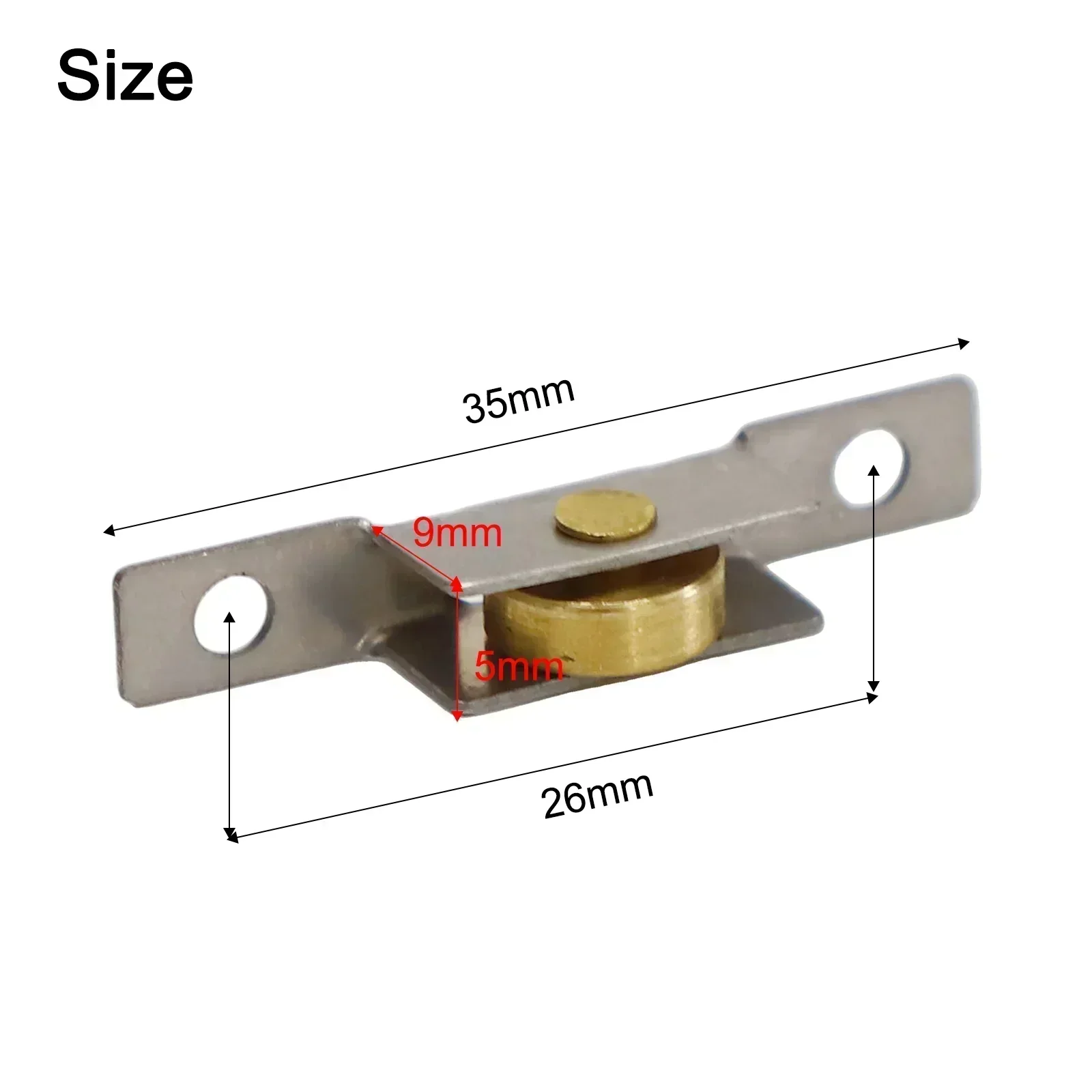 10PCS Window Screen Pulley Sli - Furniture Joinery Hardware 评论和价格