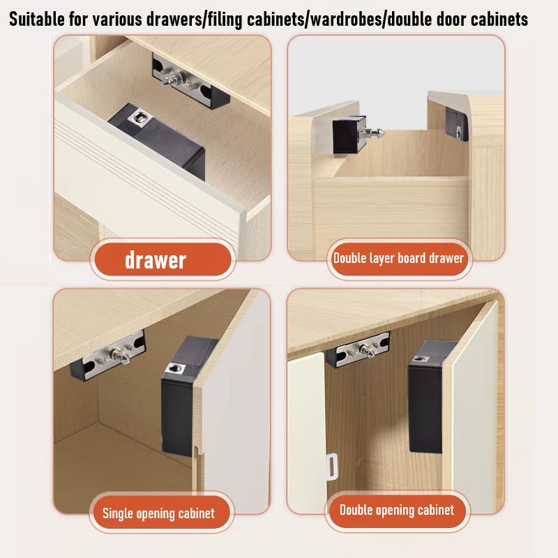 Tuya Smart Cabinet Door Lock K - Furniture Hardware Wood 评论和价格